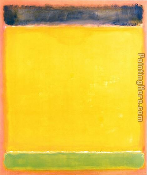 Mark Rothko Untitled Blue Yellow Green on Red 1954